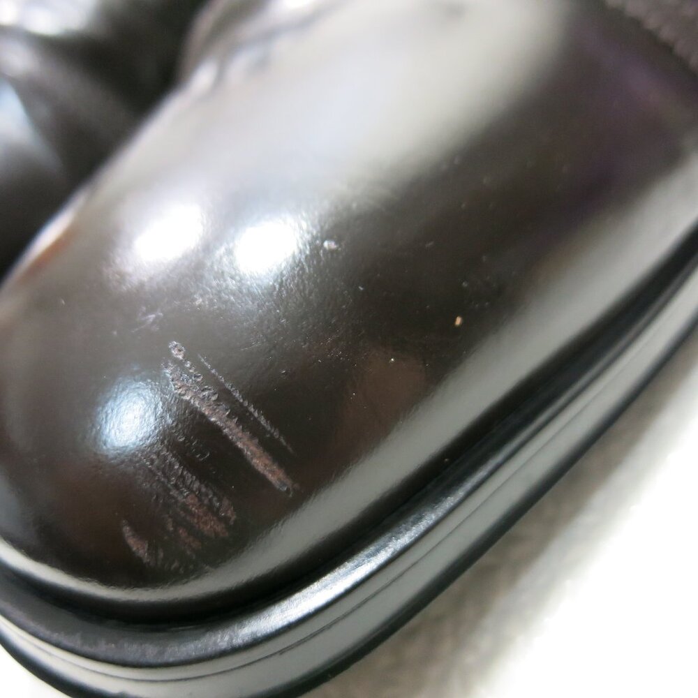 Prada Cap Toe Leather Dress oxfords Men's Footwear Shoes Men's Italy Sz 11 - Picture 10 of 10